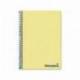 Bloc Liderpapel Din A4 wonder cuadrícula 4mm tapa polipropileno 90 gr color amarillo