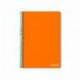 Bloc Liderpapel Folio Write Pauta 2,5 mm 80 hojas color Naranja