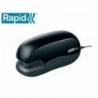 GRAPADORA RAPID ELECTRICA 20EX FIXATIV CAPACIDAD DE GRAPADO 20 HOJAS USA GRAPAS 24/6 Y 26/6 COLOR NEGRO