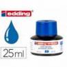 TINTA ROTULADOR EDDING MTK25 CON SISTEMA CAPILAR COLOR AZUL FRASCO DE 25 ML