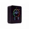MEDIDOR DE CO2 EWENT PANTALLA LED COLOR DETECTOR CALIDAD AIRE CON INDICADOR DE TEMPERATURA Y HUMEDAD USB-C