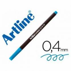 ROTULADOR ARTLINE SUPREME EPFS200 FINE LINER PUNTA DE FIBRA AZUL CELESTE 0,4 MM