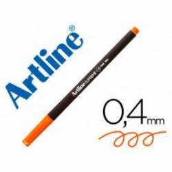 ROTULADOR ARTLINE SUPREME EPFS200 FINE LINER PUNTA DE FIBRA NARANJA 0,4 MM