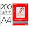 PAPEL FOTO CANON DIN A4 BRILLANTE 200GR/M2 PAQUETE 100 HOJAS