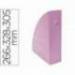 REVISTERO PLASTICO EXACOMPTA AQUAREL MAG-CUBE MALVA PASTEL 266x328x305 MM