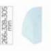 REVISTERO PLASTICO EXACOMPTA AQUAREL MAG-CUBE AZUL PASTEL 266x328x305 MM