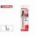 ROTULADOR EDDING MARCADOR PERMANENTE 3000 NEGRO N.1 PUNTA REDONDA 1,5-3 MM BLISTER DE 1 UNIDAD