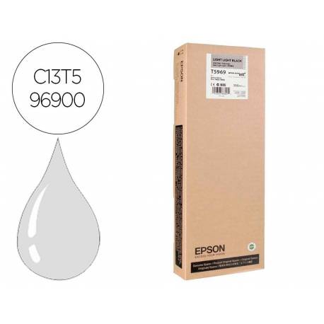 CARTUCHO INK-JET EPSON T5969 COLOR GRIS CLARO C13T596900