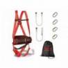 CONJUNTO TRABAJO EN ALTURAS FARU ARNES P50F + CUERDA C170 + 2 MOSQUETONES VIROLA + CUERDA REGULABLE C169 + 2