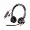 AURICULAR PLANTRONICS BLACKWIRE 3320 DIADEMA BIAURAL CABLE USB-A