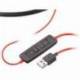 AURICULAR PLANTRONICS BLACKWIRE 3310 DIADEMA MONOAURAL CABLE USB-A