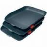 BANDEJA SOBREMESA LEITZ PLASTICO SET DE 3 UNIDADES COLOR GRIS