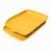 BANDEJA SOBREMESA LEITZ PLASTICO SET DE 2 UNIDADES COLOR AMARILLO
