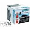 GRAPAS RAPID SUPER STRONG GALVANIZADAS Nº9/14 CAJA DE 5000 UNIDADES