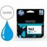 CARTUCHO INK-JET HP 963 COLOR CIAN 3JA23AE