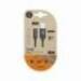 CABLE USB 2.4 TECH ONE TECH BRAIDED NYLON TIPO USB-C MULTI MICRO USB LONGITUD 1 MT COLOR NEGRO