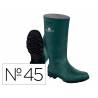 BOTAS DELTAPLUS DE SEGURIDAD STONE PVC VERDE SUELA DE TACOS TALLA 45