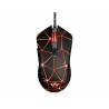 RATON TRUST GXT133 LOCX GAMING OPTICO LUCES LED 800-4000 PPP 6 BOTONES USB 2.0 CABLE 1,80 M COLOR NEGRO