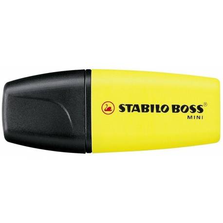 Rotulador stabilo boss mini estuche de 5 unidades amarillo  /azul/naranja/rosa/verde en