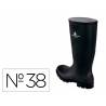 BOTAS DELTAPLUS DE SEGURIDAD STONE PVC NEGRO SUELA DE TACOS TALLA 38