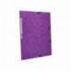 Carpetas de gomas carton prespan Q-Connect Din A4 violeta