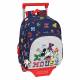 MOCHILA CON CARRO MICKEY MOUSE ONLY ONE 340X280X100 MM