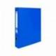 Modulo Liderpapel 3 archivadores folio 2 anillas mixtas 40mm azul