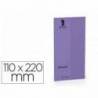 SOBRE ROSSLER COLORETTI DL AMERICANO COLOR LILA 110X220 MM PACK DE 5 UNIDADES