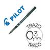 Rotulador Pilot V-5 Trazo 0,3 mm Negro