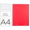 CUADERNO ESPIRAL NAVIGATOR A4 TAPA DURA 80H 80GR HORIZONTAL CON MARGEN ROJO