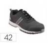 ZAPATO DE SEGURIDAD DELTAPLUS BOSTON DEPORTIVO POLIESTER CON REFUERZO TPU SUELA SELLADA NEGRO TALLA 42