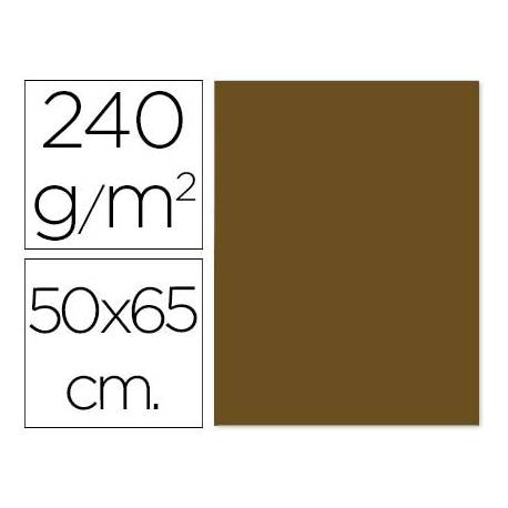 Cartulina Liderpapel 240 g/m2 color marron chocolate