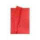 Papel seda marca Liderpapel rojo paquete 5 hojas