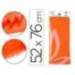Papel seda marca Liderpapel naranja paquete 5 hojas