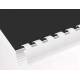 Canutillo q-connect redondo 14 mm plastico blanco capacidad 130 hojas caja de 100 unidades