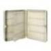 Armario metalico portallaves q-connect 370x280x80 mm 140 llaves