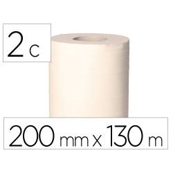 Rollo de papel secamanos ecológico. Material 100% reciclado. 6 rollos