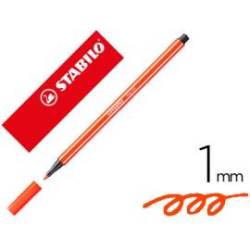 Rotulador Stabilo pen 68/40 1 mm Color Rojo