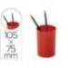 CUBILETE PORTALAPICES ARCHIVO 2000 ECOGREEN 100% RECICLADO ROJO