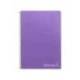 Cuaderno espiral Liderpapel Witty Tamaño folio Tapa dura Cuadricula 4 mm 75 g/m2 Con margen color Violeta