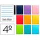 Cuaderno espiral Liderpapel cuarto smart Tapa blanda 80h 60gr Rayado montessori 3,5mm Colores surtidos (no se puede elegir)