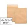 Sobres bolsa kraft Liderpapel de 260x360mm
