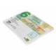 Recambio Liderpapel cuarto 2 taladros 70 gr cuadriculado pautado 6 mm