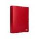 Carpeta de proyectos Liderpapel de carton con gomas Paper Coat lomo 90 mm rojo
