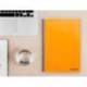 Cuaderno espiral Liderpapel folio smart Tapa blanda 80h 60gr cuadro 4mm con margen Color naranja
