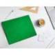 Carpeta 4 anillas carton forrado Liderpapel Paper Coat lomo 60 mm verde