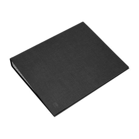 Carpeta 4 anillas 16 mm. Deluxe Din A-4 negra Office Box 41669
