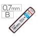 MINAS ROTRING GRAFITO 0,7 MM B ESTUCHE DE 12 MINAS