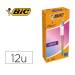 BOLIGRAFO BIC CUATRO COLORES GRADIENTE CAJA DE 12 UNIDADES COLORES SURTIDOS