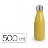 BOTELLA PORTALIQUIDOS IBILI ACERO INOXIDABLE TERMO COLOR MANGO CAPACIDAD 500 ML